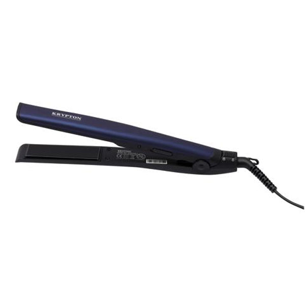Krypton Portable 2 In 1 Hair Dryer & Straightener - BlueHair CareThe Krypton combo set includes a 28W Professional flat hair straightener with floating plates that helps adjust the angle to avoid snagging/pulling hair, giving the flexibility to straighten