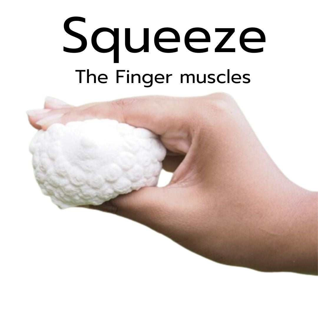 Massage Dolls Exercise Finger Muscles Made of RubberHealthPararaksa Latex hand massage doll "Little sheep" for health to relieve trigger finger syndrome. Dimensions: 6x6x6 cm. Weight 0.3 kg. Suitable for people with spasm, handaches, numbness in the finge