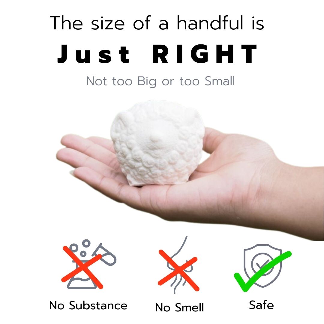 Massage Dolls Exercise Finger Muscles Made of RubberHealthPararaksa Latex hand massage doll "Little sheep" for health to relieve trigger finger syndrome. Dimensions: 6x6x6 cm. Weight 0.3 kg. Suitable for people with spasm, handaches, numbness in the finge