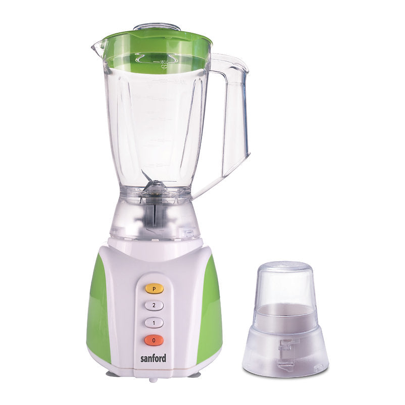 Sanford 2 in 1 Blender 650 Watts 1.6 Litre 1.6 L 650W SF6842BRKitchen Appliances1.6 Liter Big Capacity Jar & Mill. 2 Speed Control with Pulse Function. Long Life and Durable Cutting Blade. 650 Watts Powerful Motor. Overheat Protection. Safety Lock Design.