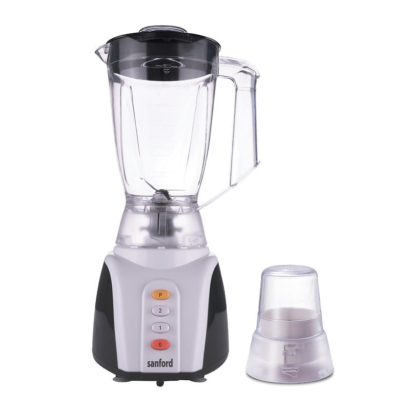 Sanford 2 in 1 Blender 650 Watts 1.6 Litre 1.6 L 650W SF6842BRKitchen Appliances1.6 Liter Big Capacity Jar & Mill. 2 Speed Control with Pulse Function. Long Life and Durable Cutting Blade. 650 Watts Powerful Motor. Overheat Protection. Safety Lock Design.