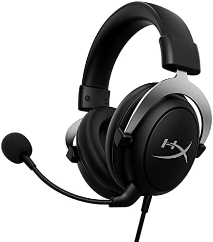 HyperX CloudX Gaming Headset for Xbox - SilverGaming HeadsetsOfficial Xbox Licensed: Tested and approved by Microsoft, ensuring seamless compatibility with Xbox One and Xbox Series X|S controllers. Immersive Audio: Equipped with 53mm drivers and enhanced