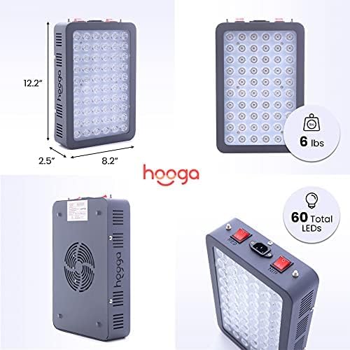 Hooga HG300 red light therapy panel
