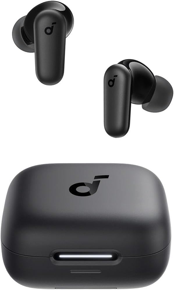 Soundcore R50i NC Wireless Bluetooth Earphones – Noise Cancelling, 45H Playtime, Powerful Bass, IP54 – Black (UAE)HeadphonesElevate your audio experience with the Soundcore R50i NC Wireless Bluetooth Earphones. Designed for audiophiles and active users in