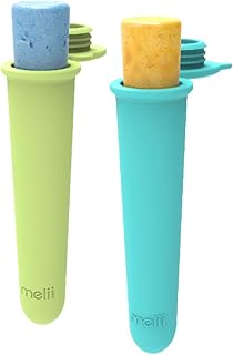 Melli Silicone Push Pops - 2 pack - Shark + Bear  Blue + Lime
