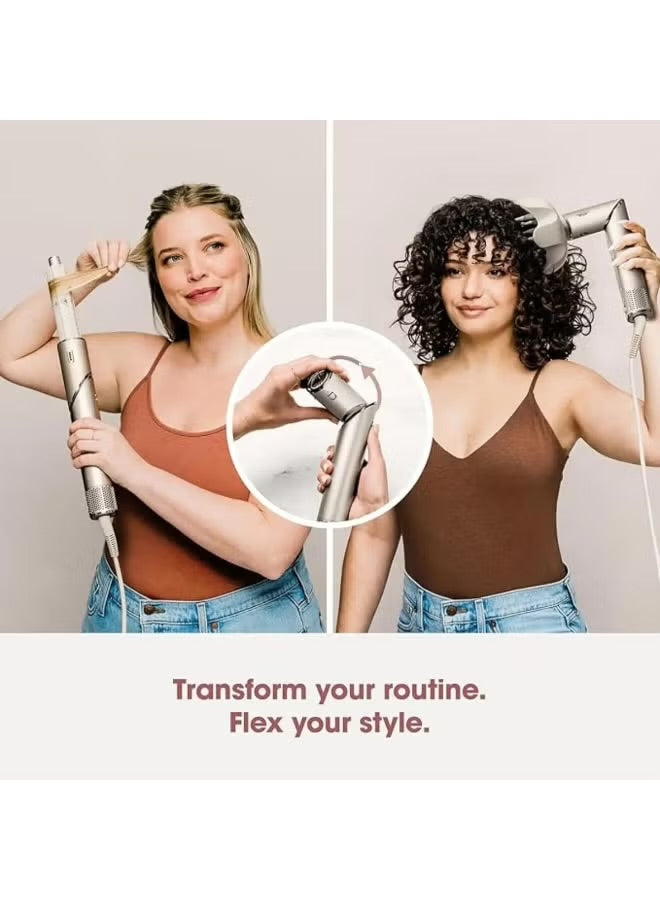 Shark FlexStyle 5-in-1 Hair Dryer & Air Styler HD441SLME, Stone