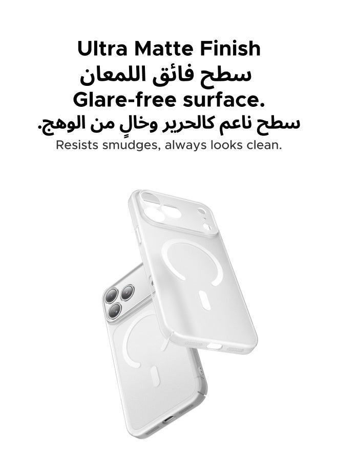 UGREEN iPhone 18 Pro Max / 17 Pro Max Frosted Clear MagSafe Case