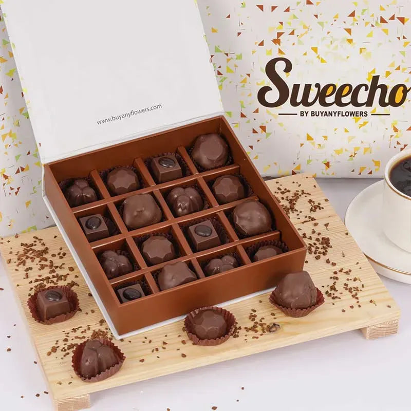 Treat Chocolates 16 Pcs By Sweecho