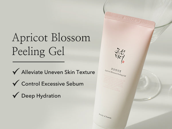 Beauty of Joseon Apricot Blossom Peeling Gel - Gentle Exfoliating and Brightening Face Gel - 100ml (3.38 fl. oz.) - Removes Dead Skin Cells, Unclogs Pores, and Enhances Skin Radiance for a Smooth, Glowing Complexion 100ml (3.38 fl.oz.)Personal CareReveal