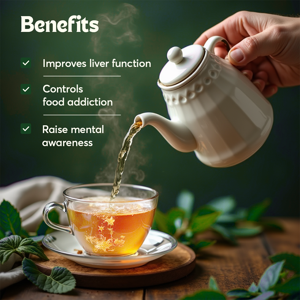 The Caphe Vietnam Detox Herbal Tea - 20 Sachets | Premium Herbal Tea | Weight Loss Tea | Vietnamese Detox Tea, Easy to Brew