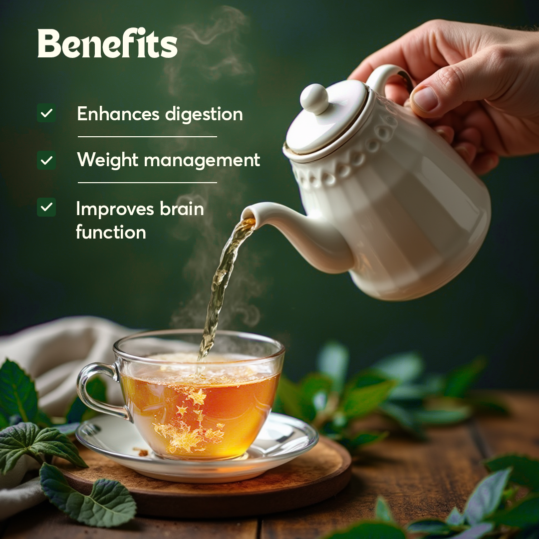 The Caphe Vietnam Cinnamon Orange Herbal Tea - 15 Sachets | Premium Tea | Reduces Stress | Vietnamese Orange Tea, Easy to Brew