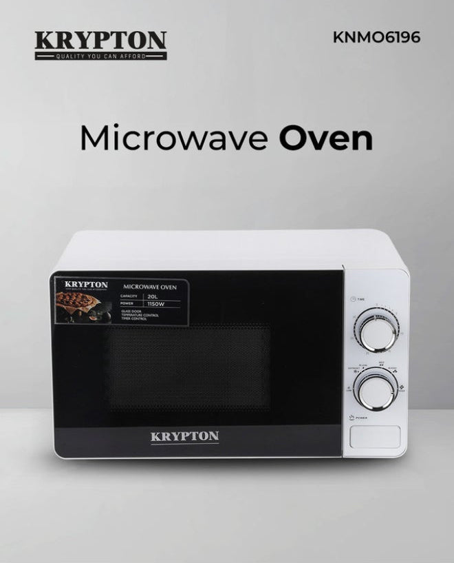Krypton Electric Microwave Oven KNMO6196 20L 700W White