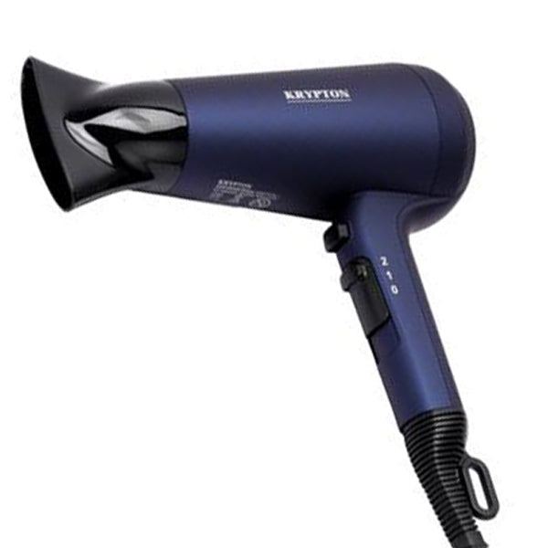Krypton Portable 2 In 1 Hair Dryer & Straightener - BlueHair CareThe Krypton combo set includes a 28W Professional flat hair straightener with floating plates that helps adjust the angle to avoid snagging/pulling hair, giving the flexibility to straighten
