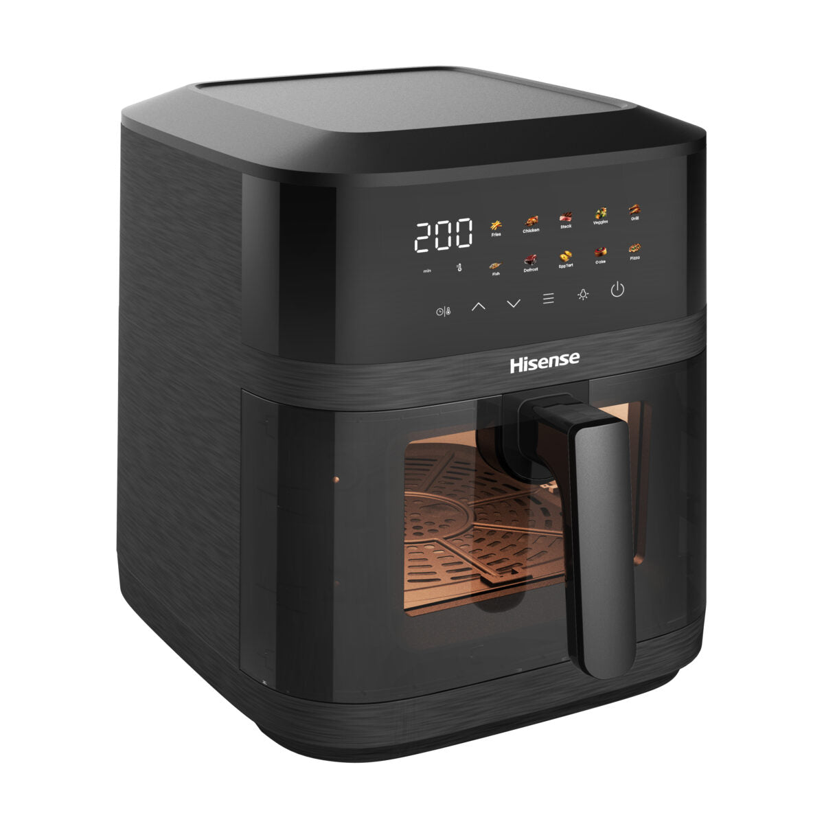 Hisense H06AFBK1S4 6.3L Dual Heat Air Fryer – Black
