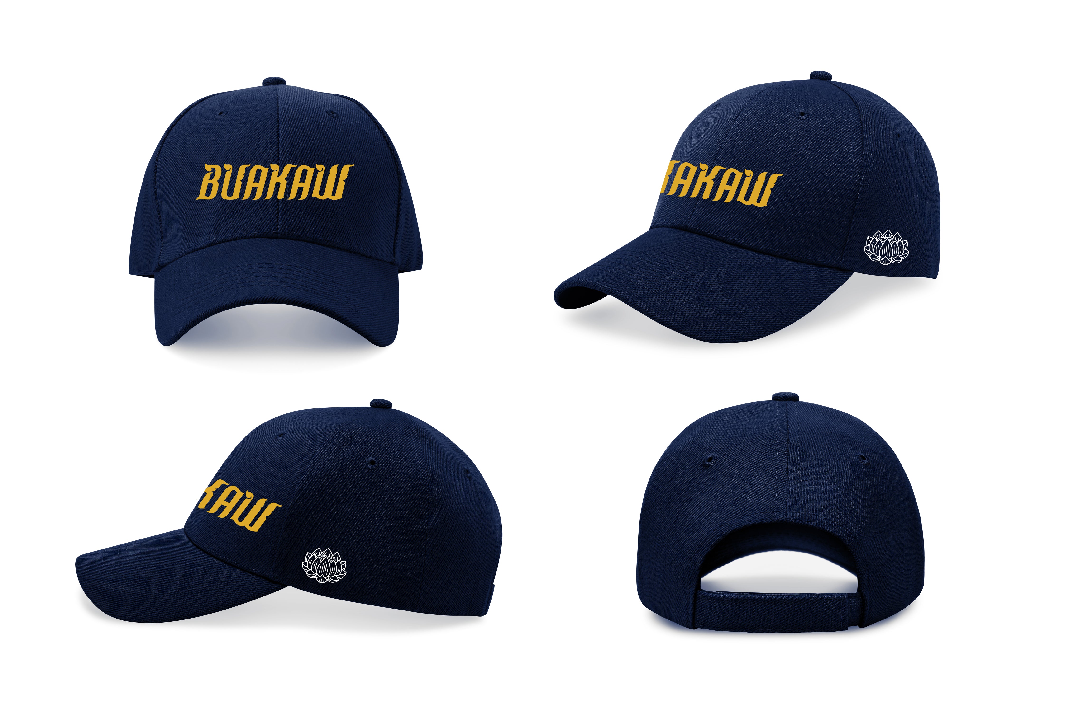 Buakaw Buakaw CapSports ClothingMade from fabric with exceptional qualities, this cap offers excellent heat dissipation and a comfortable fit, all while showcasing a sporty style. The front prominently features the embroidered BUAKAW brand name, adding a