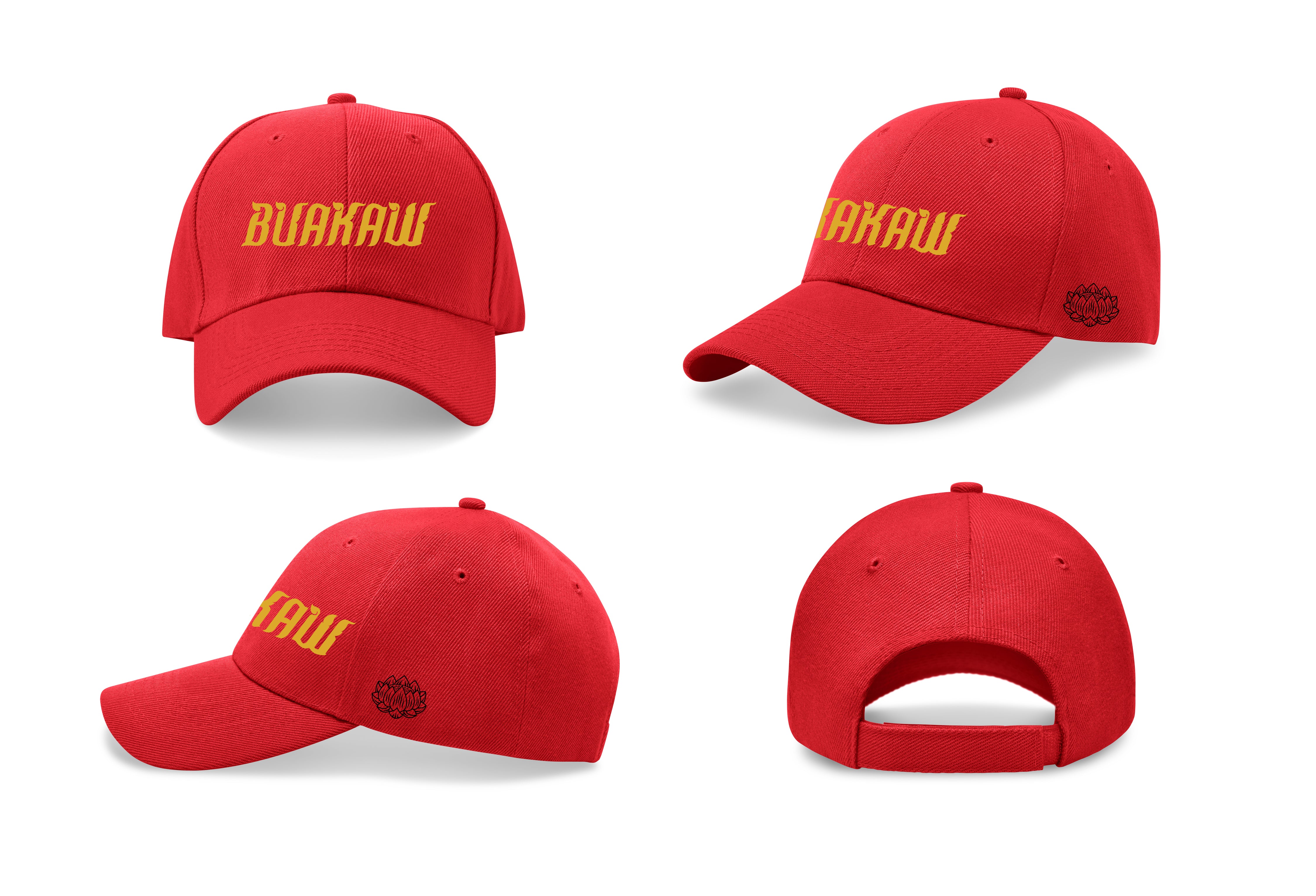 Buakaw Buakaw CapSports ClothingMade from fabric with exceptional qualities, this cap offers excellent heat dissipation and a comfortable fit, all while showcasing a sporty style. The front prominently features the embroidered BUAKAW brand name, adding a