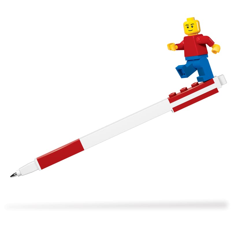 LEGO IQ Pen Pal Gel Pen With Minifigure – Red