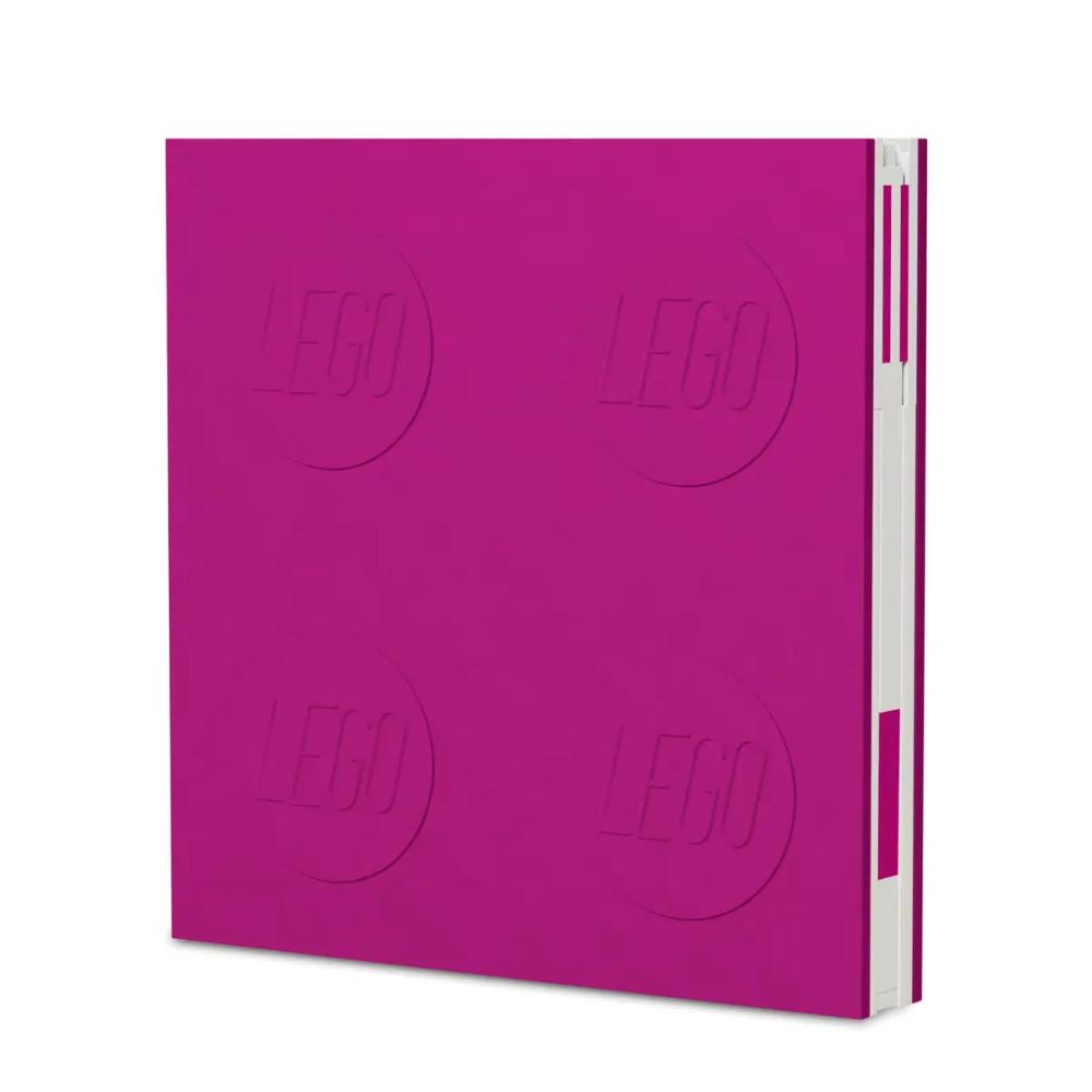 LEGO IQ Locking Notebook With Gel Pen – Violet