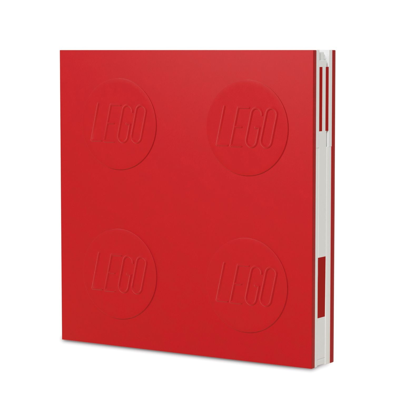 LEGO IQ Locking Notebook With Gel Pen – Red