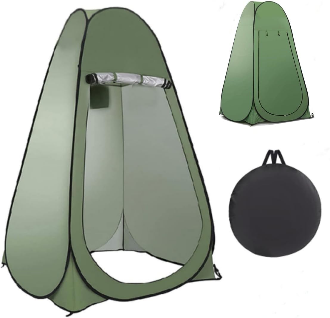 SKY-TOUCH Pop-Up Privacy Tent for Camping, Beach & Outdoor Showers