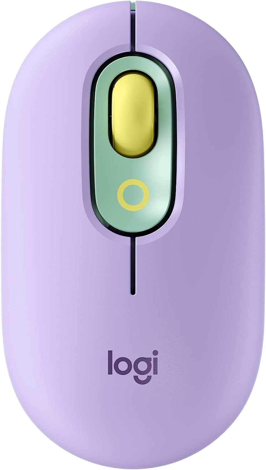 Logitech POP MOUSE Wireless Mouse with Customizable Emoji