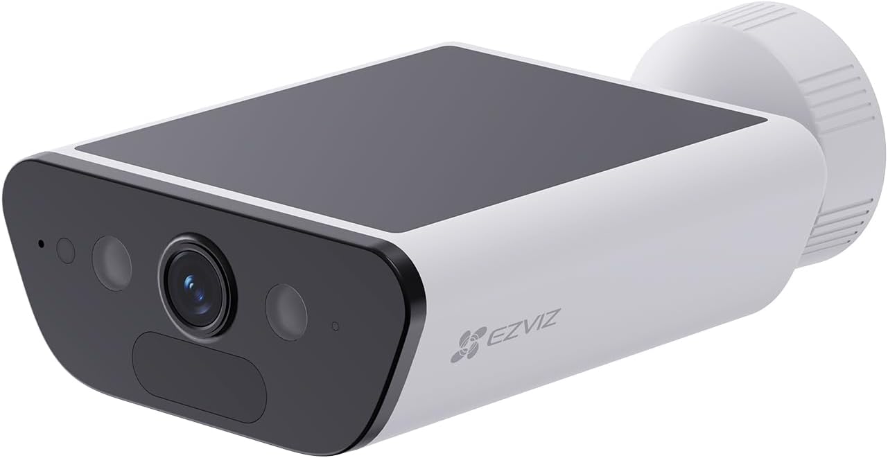 EZVIZ CB5 4K Solar Security Camera Outdoor Wireless 2 in 1 Built-in Solar Panel Color Night Vision Human DetectionSecurity & Surveillance SystemsMeet the next-generation camera that lives up to your dream of simple, reliable and powerful home protection.