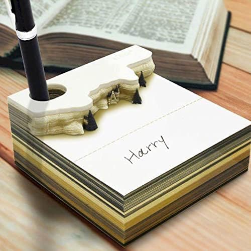 3D Calendar, Creativity 2025 Desk Calendar With Lights