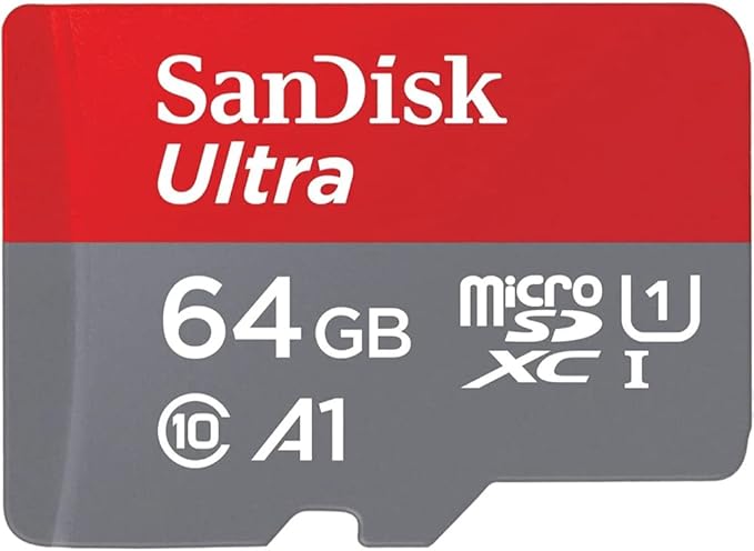 SanDisk Ultra 64GB microSDXC memory card
