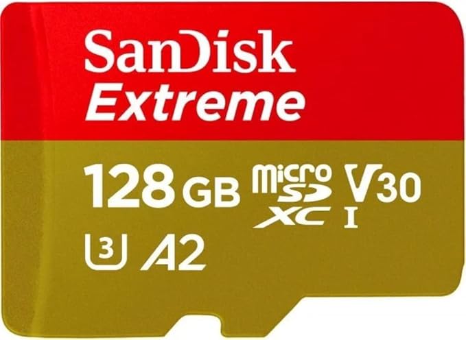 SanDisk Extreme 128GB microSD card pack of 2
