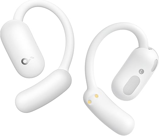 Soundcore AeroFit 2 by Anker – Open-Ear, 4-Level Adjustable Hook, 42H, LDAC, IP55, Real-Time Translation