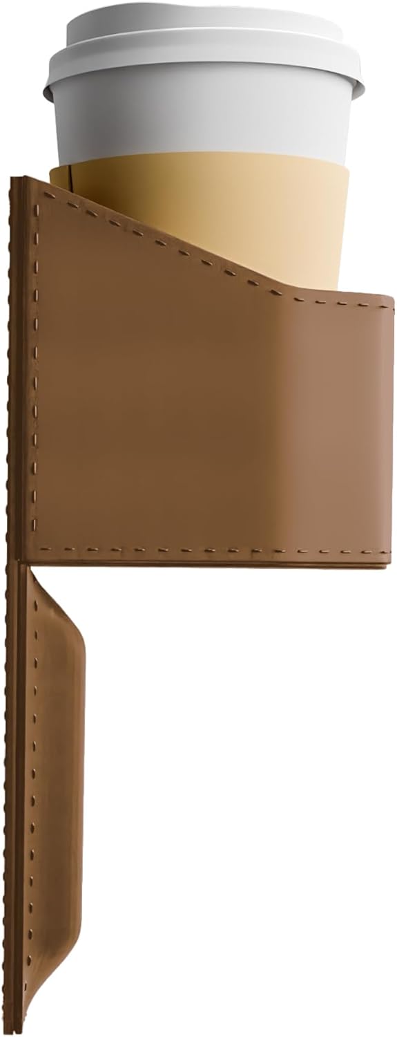 Maxwell Drive Vault Car Seat Gap Seam Storage Box Cup Holder Additional Storage for Your Devices Like Mobile Phone Tablets Eyeglasses Wallet Money Coins Notebook Pen Organizer Keys Organizer (Coffee)Car AccessoriesMaximizes Car Storage Space: Designed to