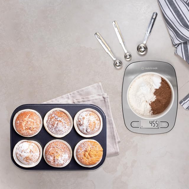 Nutricook 5kg food scale for baking and cooking