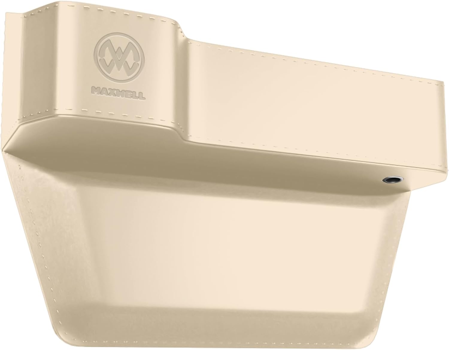 Maxwell Drive Vault Car Seat Gap Seam Storage Box Cup Holder Additional Storage for Your Devices Like Mobile Phone Tablets Eyeglasses Wallet Money Coins Notebook Pen Organizer Keys Organizer (Beige)Car AccessoriesMaximizes Car Storage Space: Designed to f