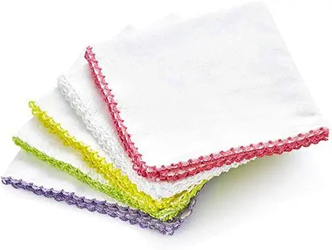 Babyjem - Baby Hanky 10 Pcs White 20X20 Cm