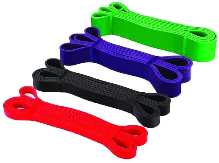 Durable resistance bands for pull-up assistance and home fitness