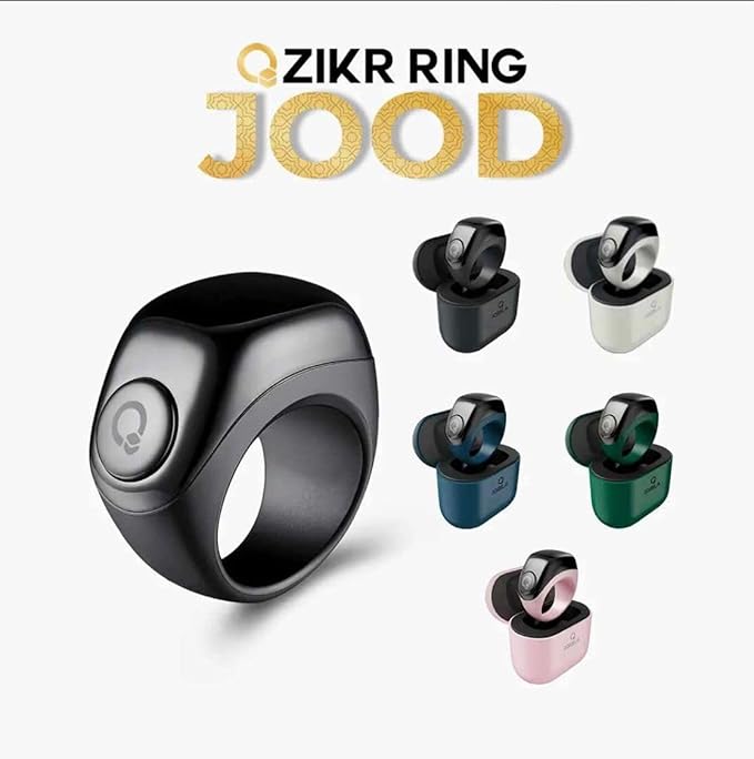 YU WELL iQibla Zikr Jood smart ring tasbih
