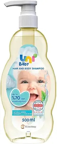Uni Baby Hair and Body Shampoo Skin Moisturization 500 ml