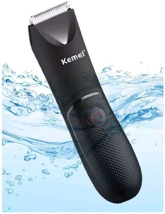 Kemei 1838 Secret Trimmer - Professional Body Hair Trimmer for Men and WomenWaterproof: works in or out of the shower for convenience, can be rinsed under running water for easy cleaning. Battery capacity: 600mAh Charging time: 1.5 hours Use time: 90 minu