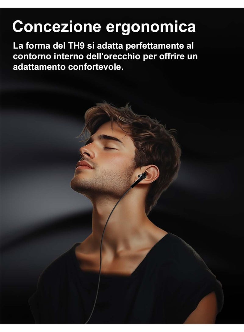 Type C Earphones, USB C Headphones HiFi Stereo in Ear Wired Earbuds USB C Earphones, Type C Headphones with Mic Compatible with Samsung Galaxy S21 Ultra S20 FE Note 10 Google Pixel 6 5 4XL Oneplus 9 8 (Black)