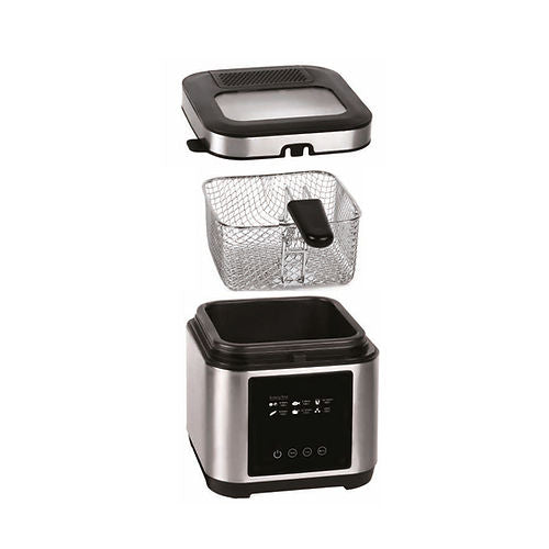 Sanford Digital Deep Fryer 2.5 Litre, SF1304DF BSKitchen Appliances1200Watts, 2.5L Capacity. 140-190ºC Temperature Settings. Over-heat Protection. LED Touch Screen, 2 Hours Timer. Non-Stick Coating. Digital Display, Stainless Steel Body. Removable Lid, La