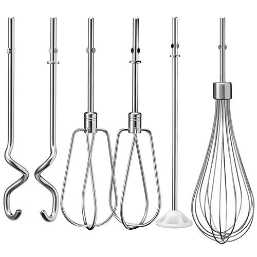 KitchenAid 5KHM9212BER 9-Speed Hand Mixer – Powerful DC Motor, Stainless Steel Beaters, Whisk, Dough Hooks, Mixing Rod & Storage Bag, Empire Red