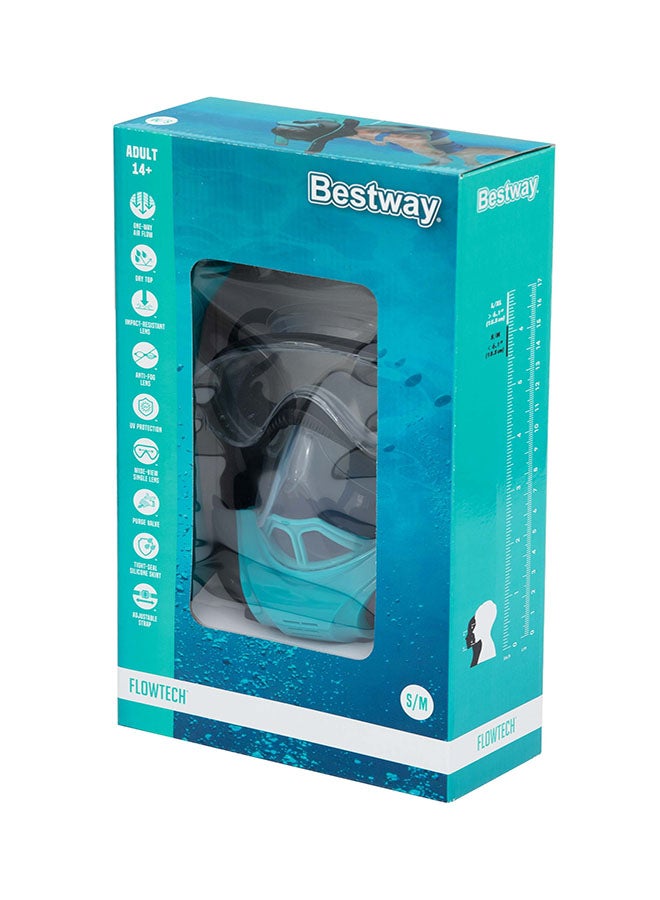 Bestway Hydro-Pro Seaclear Flowtech Snorkeling Mask Set – 37cm