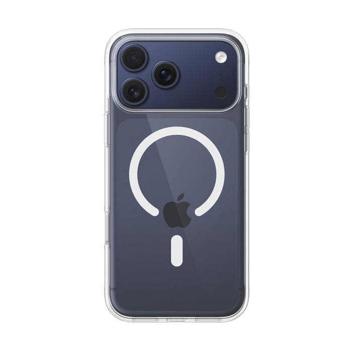 Belkin SheerForce Clear Protective Case for iPhone 17 Pro Max – Ultra-Slim, Anti-Yellow, Drop Protection, Wireless Charging Compatible – Clear