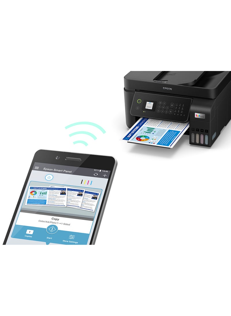 Epson EcoTank L5290 All-in-One Ink Tank Printer – 4-in-1, ADF, Wi-Fi, Ethernet, Fax, 100-Page Memory