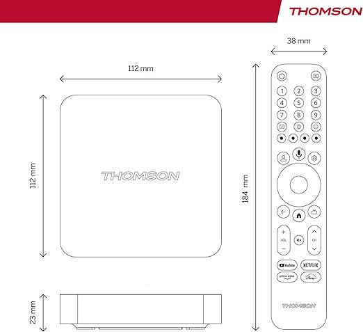 Smart TV streaming box with voice control and Google Cast UAE