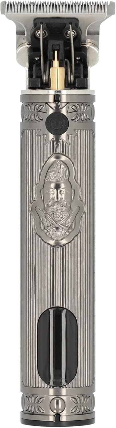 Kemei KM-700H Rechargeable Hair & Beard Clipper for MenMens GroomingThis Kemei KM-700H hair and beard clipper boasts a durable metal casing and powerful motor for smooth cutting of all hair types. Equipped with sharp stainless steel blades and an LCD scre