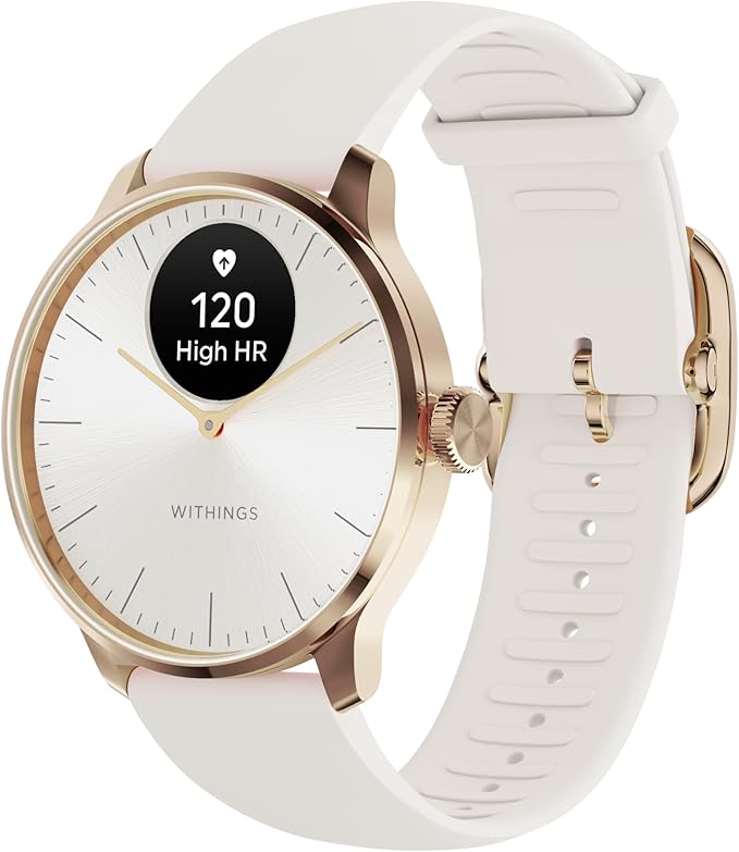 Withings ScanWatch Light - Hybrid Smart Watch - Sand