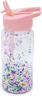 Melli Double Wall Water Bottle - Foam Balls Girl Colors 300ml  Pink