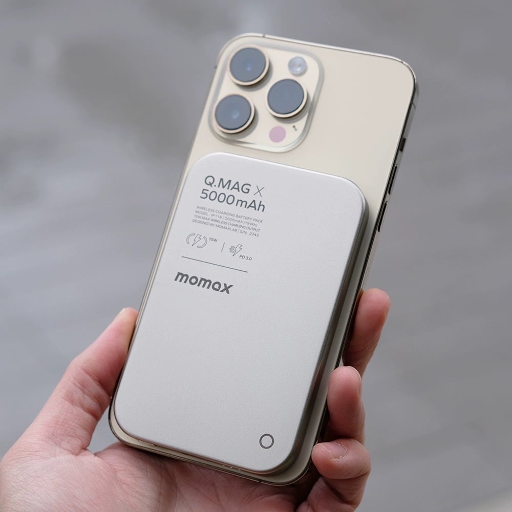 Ultra-thin Magnetic Wireless Power Bank Two-way Fast Charging Mobile Power SupplyMobile AccessoriesStrong magnetic adsorption, no need of cables. 3000/5000/10000mAh high capacity, no more worrying about running out of battery. Small and lightweight, easy