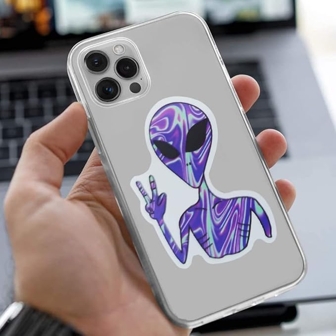 Cute waterproof stickers for laptop and luggage
